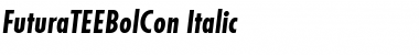 FuturaTEEBolCon Italic