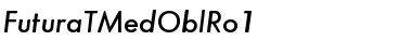 Download FuturaTMedOblRo1 Font