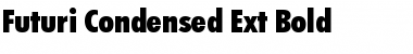 Download Futuri Condensed Ext Bold Font