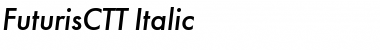 FuturisCTT Italic