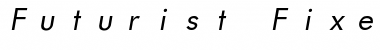 Futurist Fixed-width Italic Font