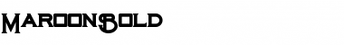 Download Maroon Bold Font Download Maroon Bold Font