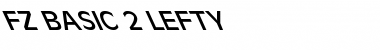 Download FZ BASIC 2 LEFTY Font