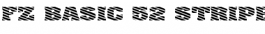 FZ BASIC 52 STRIPED EX Normal Font