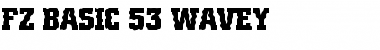 FZ BASIC 53 WAVEY Font
