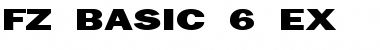 Download FZ BASIC 6 EX Font Download FZ BASIC 6 EX Font