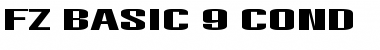 Download FZ BASIC 9 COND Font Download FZ BASIC 9 COND Font