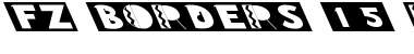 Download FZ BORDERS 15 LEFTY Font Download FZ BORDERS 15 LEFTY Font