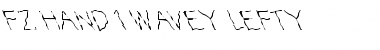 Download FZ HAND 1 WAVEY LEFTY Font Download FZ HAND 1 WAVEY LEFTY Font