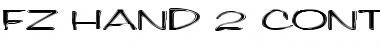 Download FZ HAND 2 CONTOUR EX Font Download FZ HAND 2 CONTOUR EX Font