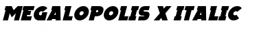 Megalopolis X Italic