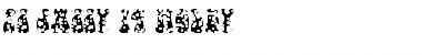 FZ JAZZY 14 HOLEY Regular Font