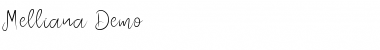 melliana Regular Font