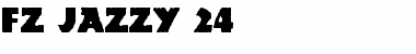 FZ JAZZY 24 Normal Font