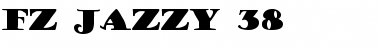 FZ JAZZY 38 Normal Font