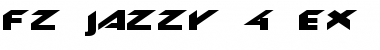 FZ JAZZY 4 EX Normal Font