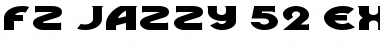FZ JAZZY 52 EX Font