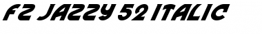 FZ JAZZY 52 ITALIC Font