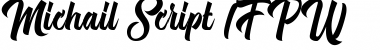 Michail Script Regular Font