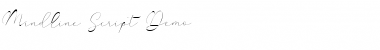 Download Mindline Script Demo Font