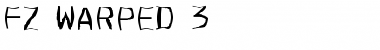 FZ WARPED 3 Font