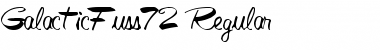 GalacticFuss72 Regular Font