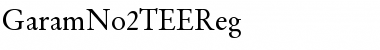 GaramNo2TEEReg Regular Font