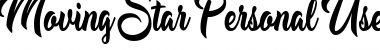 Download Moving Star Personal Use Font Download Moving Star Personal Use Font
