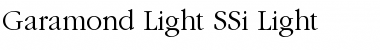 Garamond Light SSi Light Font