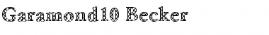 Garamond10 Becker Regular Font