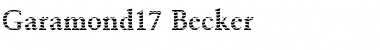 Download Garamond17 Becker Font Download Garamond17 Becker Font