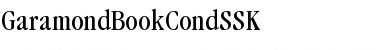 GaramondBookCondSSK Regular Font