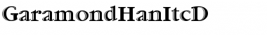 Download GaramondHanItcD Font