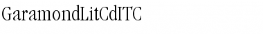 GaramondLitCdITC Medium Font