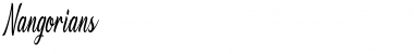Download Nangorians Font Download Nangorians Font