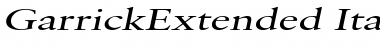 GarrickExtended Font