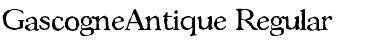 GascogneAntique Regular Font