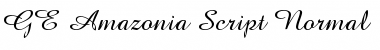 GE Amazonia Script Font