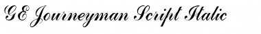 GE Journeyman Script Font