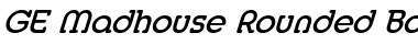 GE Madhouse Rounded Font