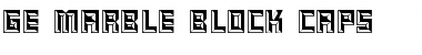 Download GE Marble Block Caps Font Download GE Marble Block Caps Font