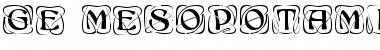 Download GE Mesopotamia Caps Font Download GE Mesopotamia Caps Font
