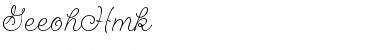 Download GeeohHmk Font Download GeeohHmk Font