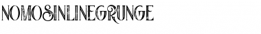 Download Nomos inline grunge Font