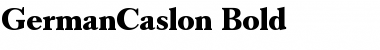 GermanCaslon Font