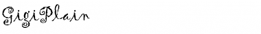 GigiPlain Font GigiPlain Font
