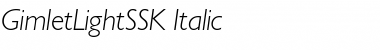 GimletLightSSK Italic