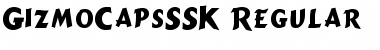 GizmoCapsSSK Regular Font