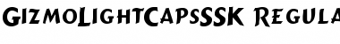 GizmoLightCapsSSK Regular Font