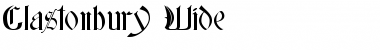 Glastonbury Wide Regular Font